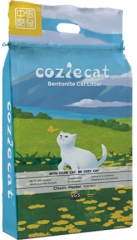 COZIE CAT-C Bentonite Cat Litter Ball Shape Lemon