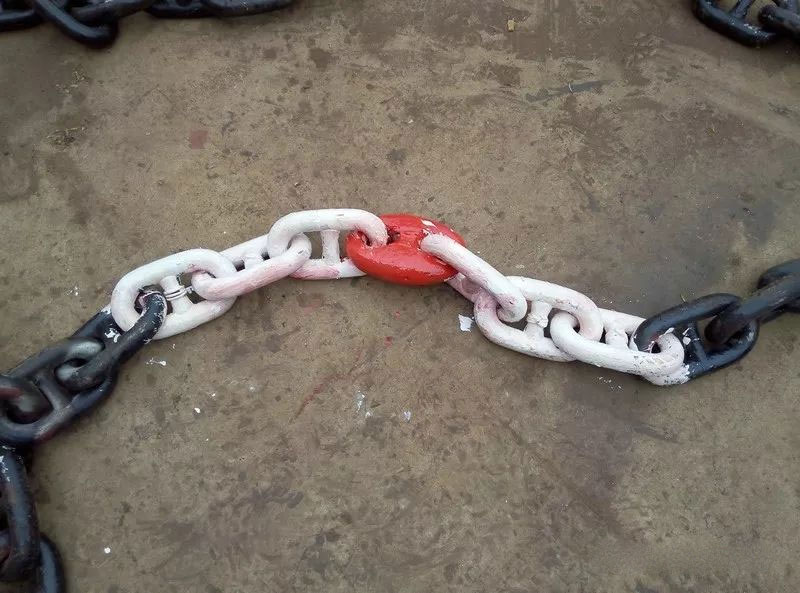 marking of anchor chain