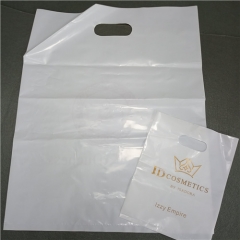 Plastic Biodegradable Gift Bags Large Merchandise Bags Retail Shopping Bags with Handles