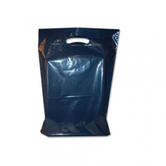 OEM Thick environmentally compostable degradable Corn Starch 100% Biodegradable Shopping Plastic Bags Die Cut Handle Bag