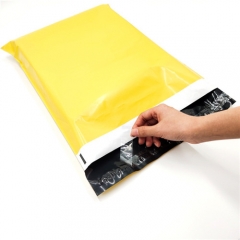 White Custom logo Plastic Poly Mailer Waterproof Courier Mailing Bags