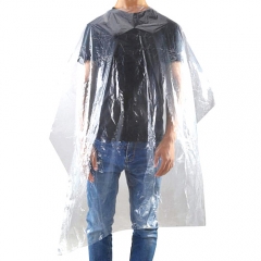 Barbershop Waterproof Apron Haircut PE Hairdressing Disposable Cape