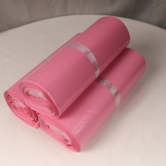 poly mailer bag pink plastic courier shipping package bag for garment accessories plastic mailing bags