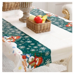 Guangzhou Lefeng Manufacturer Stamping Rectangular Plastic Table Cover tablecover waterproof For Party