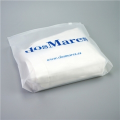 Custom Frosted MATT CPE clear Zipper Slider Packaging Clothing Bag zip lock packing plastic clothing bags