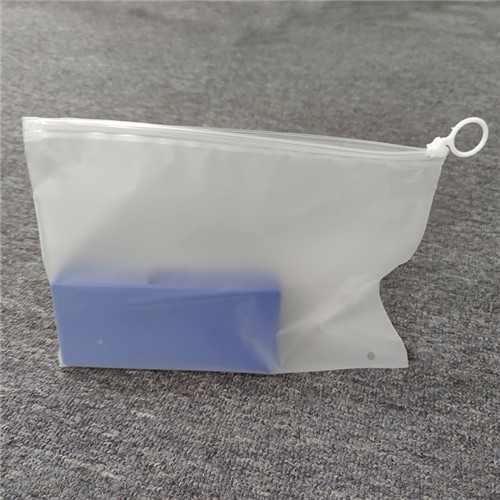 Custom Printed Frosted Luxury Plastic cpe Zipper Bag zipper Bag For Clothing Socks Packaging