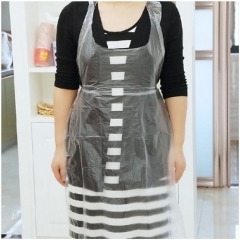 Lefeng Manufacturer Custom Amazon Use Pe General Plastic Apron For Household Use