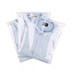 Factory Custom Wholesale Clear Opp Pe Self-Adhesive Autumn Spring Garment Clothing Plastic Bag