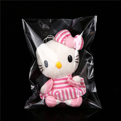 Transparent Plastic Packing Bag Double Layer Opp Adhesive Sticker Self ...