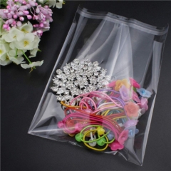 Custom 6 X 9 Cm Transparent PE Self Sealing Plastic Poly Cellophane Bags Plastic Self Adhesive Bag