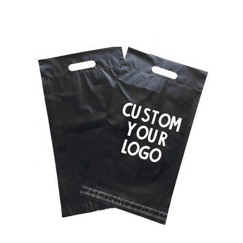 10*13 Colored Poly Mailers A4 Plastic Mailer Envelope Custom Polythene Shipping Bags With Handle