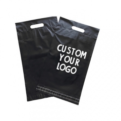 Custom Printed Pink Mailing Envelopes Polymailer Shipping Mailers Courier Bag With Handle