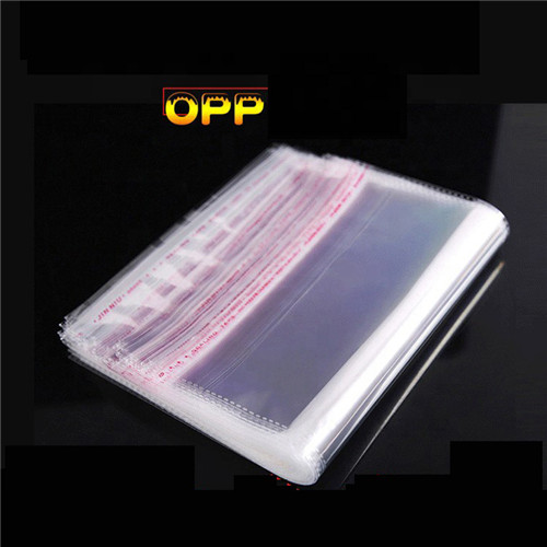 Custom Clothes Clear Printed Sealing Opp Gift Bags Self-Adhesive Poly ...