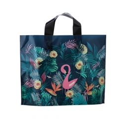 Wholesale Tote Bag Designed Matte Plastic Shopping Bags Customized Shopping Bags For Clothing