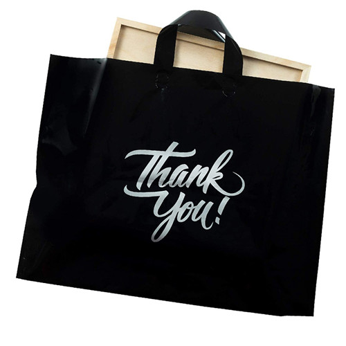 Custom Portable Waterproof Grocery Bag Plastic Reusable Foldable Shopping Tote Bag With Printed Logo