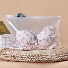 Amazon Hot Sell Private Label Transparent Makeup Bag Travel Clear Cosmetic Bag With Circle Ring