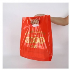 Manufacturer Custom Take Away Food Packaging Bag Baking Plastic Bag For Restaurant