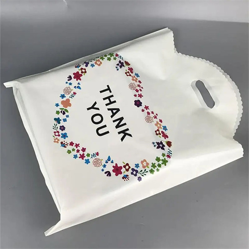 Wholesale Custom Eco Friendly Shopping Plastic Carrier Bags Carry Thank You Plastic Bag With Handle