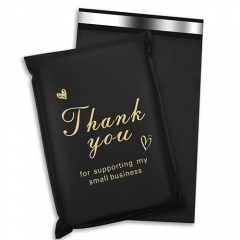 Mailer Matte Black Plastic Clothes Bag Packaging Printed Packaging Postage Bags Custom Poly Bags For Packaging