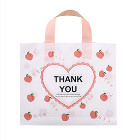 Custom Printed Ldpe Hdpe Designer Reusable Plastic Shopping Carry Bags With Handle