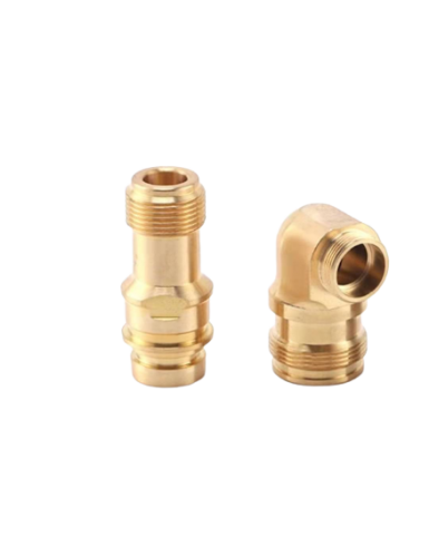 Custom copper valve and connector