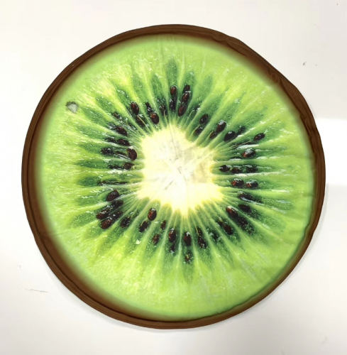 Cooling Mat Round - Kiwi Fruit