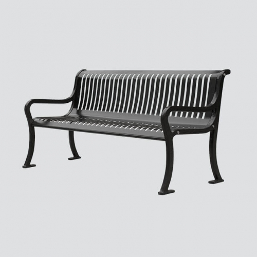 FS26 steel garden bench