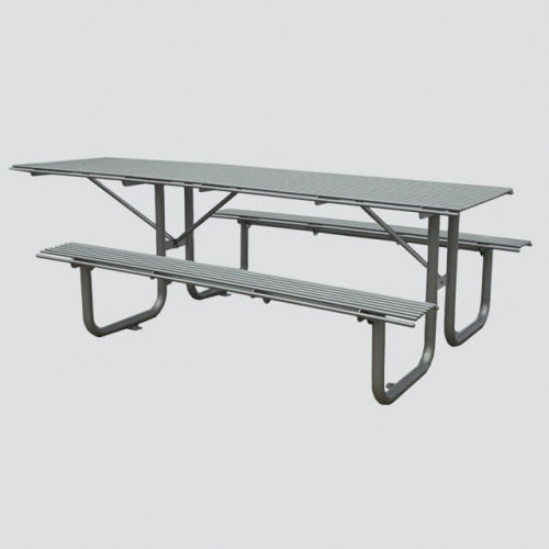 TB24 Street steel table and bench
