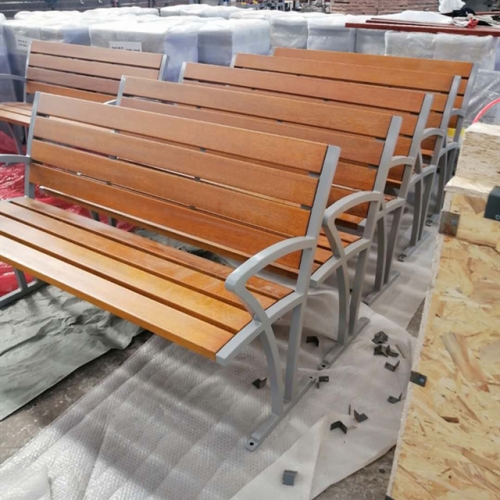 Wood bench for Switzerland