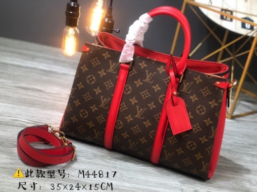 No.114 LV OPEN HANDBAG Soufflot M44817 35×24×15CM