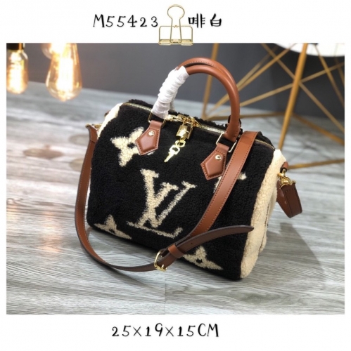 No.163 LV Speedy Teddy collection bag  M55423  25*19*15cm