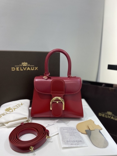 No.205 Delvaux  Brillant Togo bag 20CM/28CM