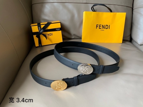 N0:93 Fendi Belt Partly contain the shipping fee 34MM