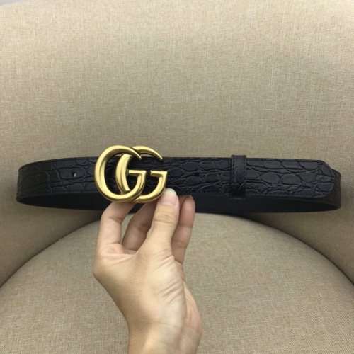 NO:256 Gucci Belt Partly contain the shipping fee 30MM