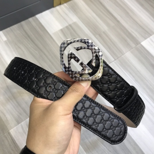 NO:277  Gucci Belt Partly contain the shipping fee 38MM