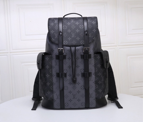 NO:338  M45419 41x48x13CM   The black flower leather is authentic French Grade A quality