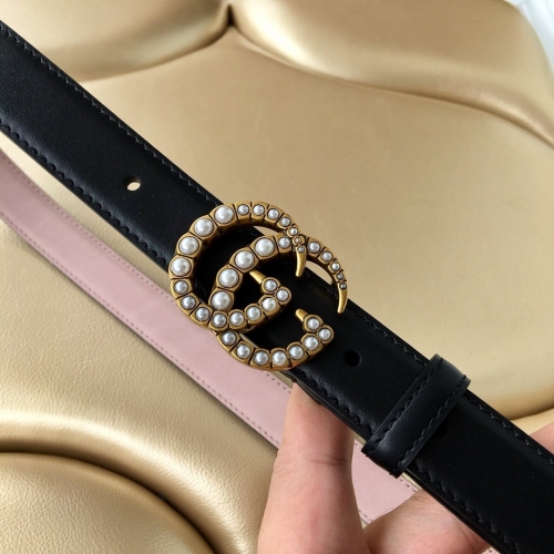 NO:839  Gucci Belt Partly contain the shipping fee 25MM