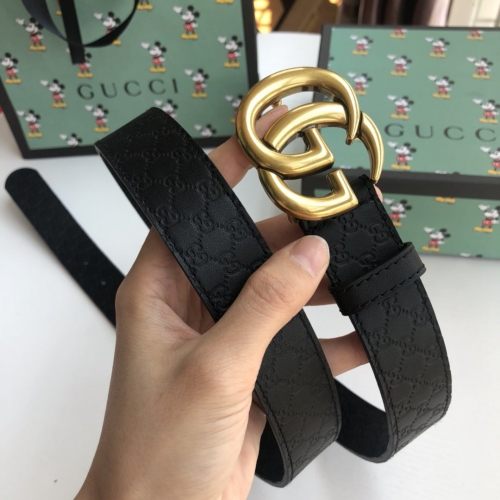 NO:747 Gucci Belt Partly contain the shipping fee 30MM