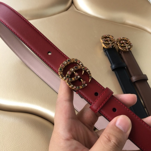 NO:838 Gucci Belt Partly contain the shipping fee 25MM