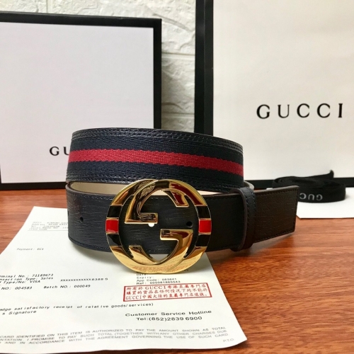 NO:975 Gucci Belt Partly contain the shipping fee 38MM