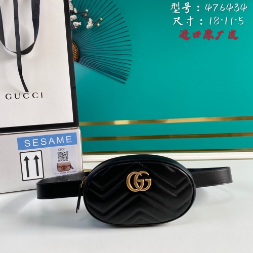 NO:822 Gucci GG Marmont model 476434 size 18*11*5cm 19colors