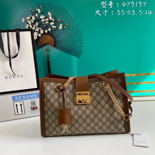 NO:883 Gucci model 479197  size:35*23.5*14cm