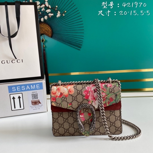 NO:856   model 421970  size:20*15*5*5cm Gucci Dionysus