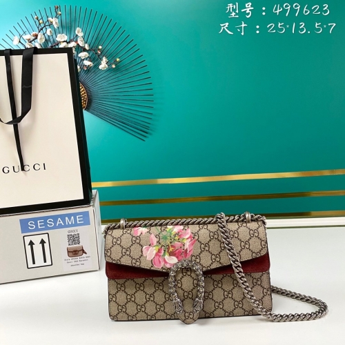 NO:1079   model 499623 size:25*13.5*7cm Gucci Dionysus