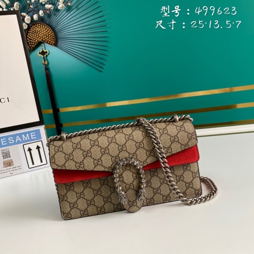 NO:1082  model 499623 size:25*13.5*7cm Gucci Dionysus