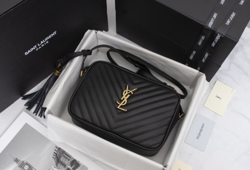 NO:1716 YSL Cowhide camera bag 1815 23*16*6cm