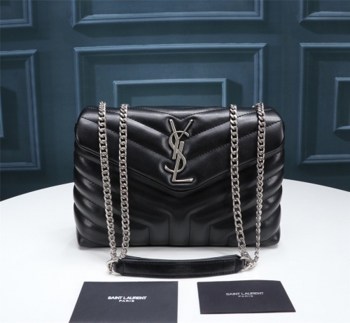 No:2391 YSL Chain Bag 26821-1 size：24cm  494699 25*17*9cm