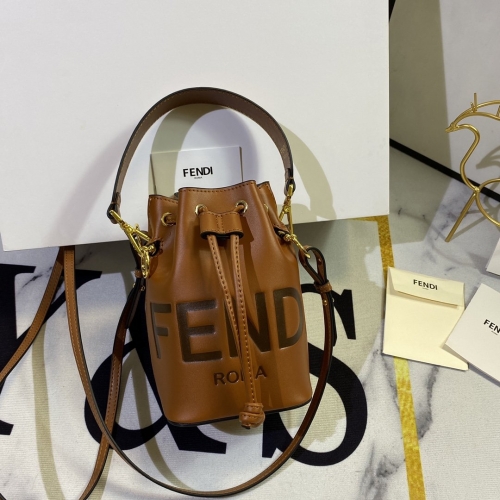 No.2153 Fendi Mon Tresor Bucket bag 12*18*10cm 3 colors