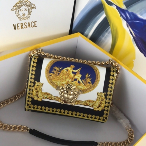 No.20127 Versace 170 printing shoulder bag chain bag 25-18-6.5cm