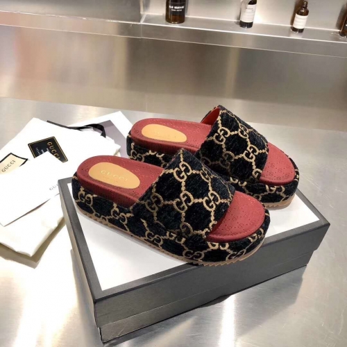 No.20194 Gucci slippers platform slippers size 35-41 6colors